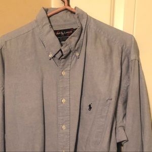 Ralph Lauren Large Blue Button Up